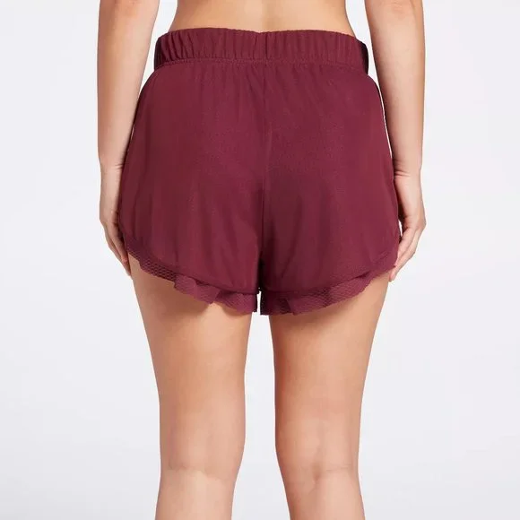 NWT CALIA Women's Mixed Mesh Shorts - Picture 3 of 5